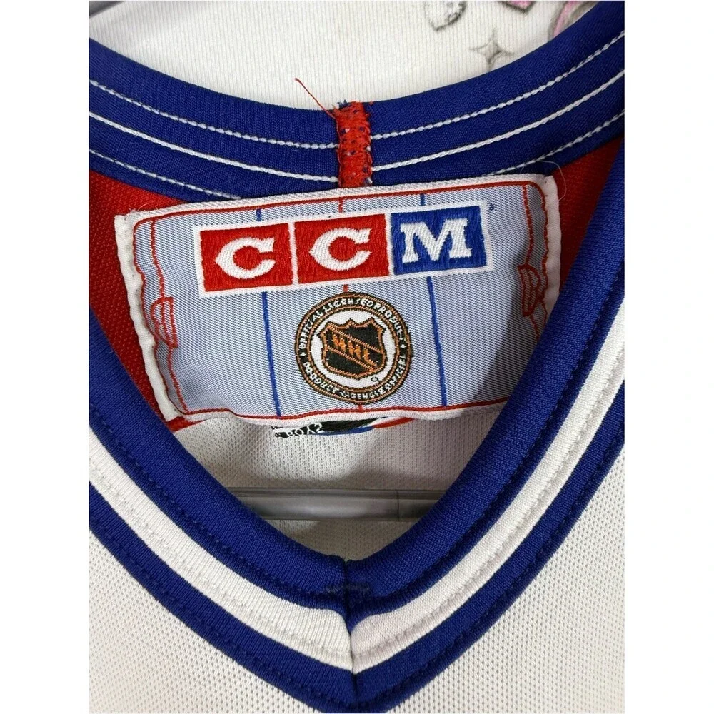 CCM jersey White Red & Blue Montreal Canadiens Youth Hockey Jersey